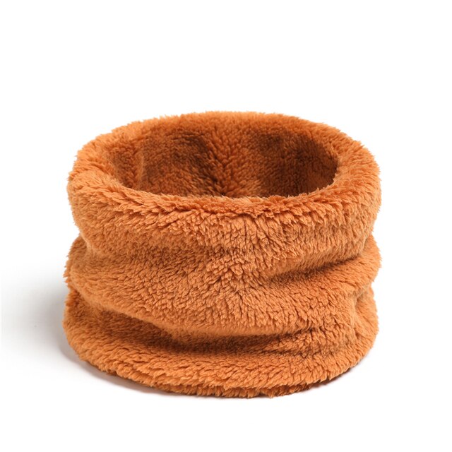 Solid Thick Plush Ring Scarf - K&L Trending Products