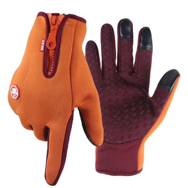 Unisex Touchscreen Thermal Full Finger Gloves - K&L Trending Products