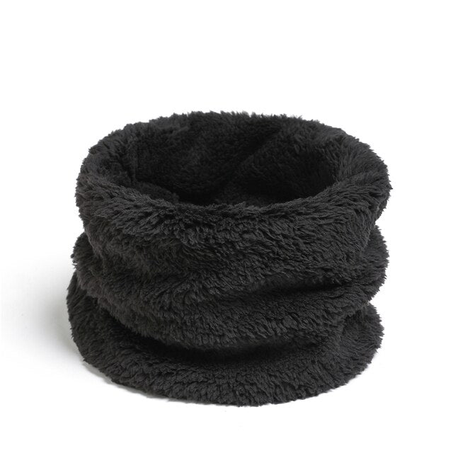 Solid Thick Plush Ring Scarf - K&L Trending Products