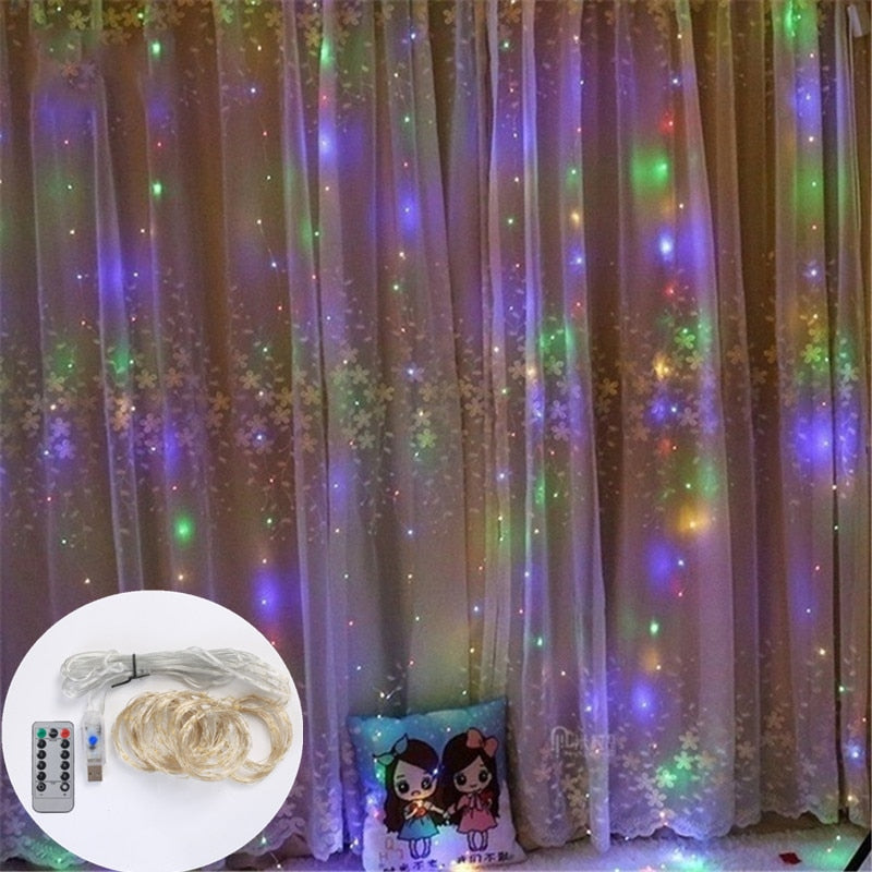 LED Curtain Garland Lights - K&L Trending Products