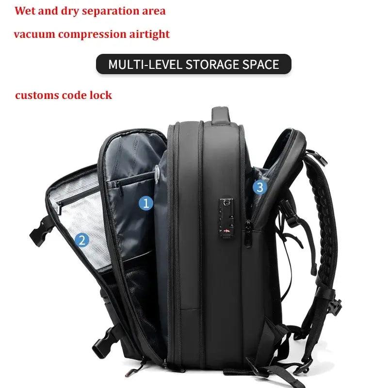 Vacuum Compression Backpack - K&L Trending Products