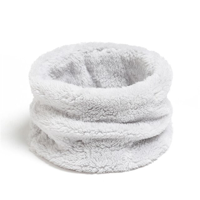 Solid Thick Plush Ring Scarf - K&L Trending Products