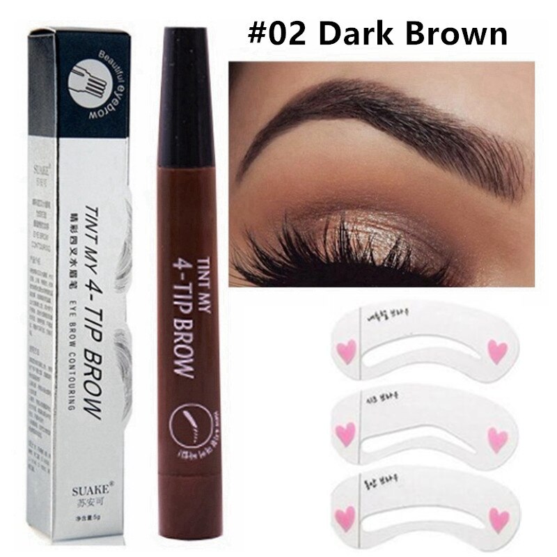 3D 5 Color Waterproof Natural Eyebrow Pencil - K&L Trending Products