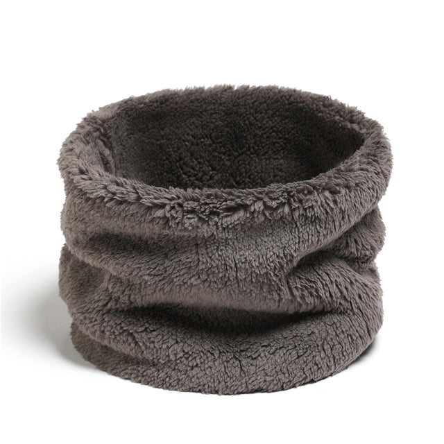 Solid Thick Plush Ring Scarf - K&L Trending Products