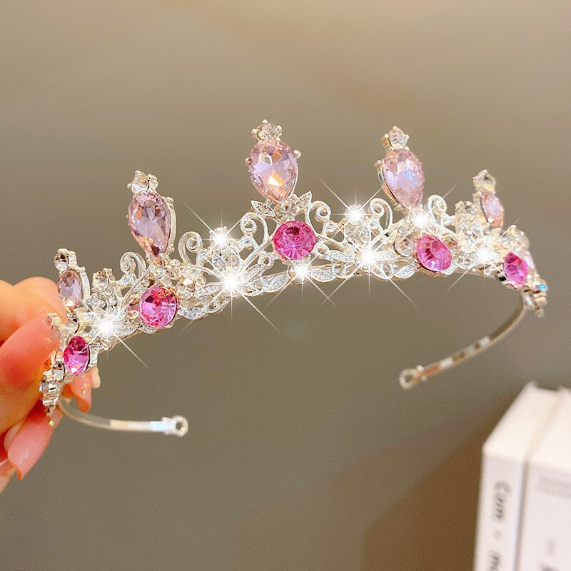 Princess Crystal Tiaras and Crowns - K&L Trending Products