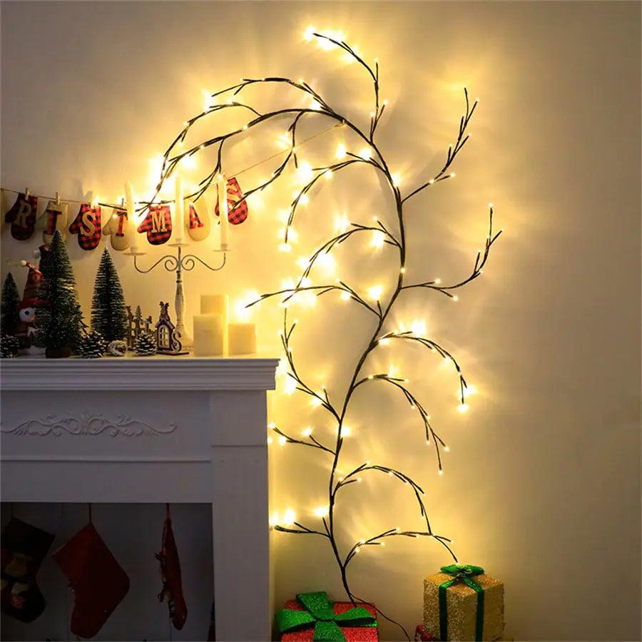 Willow Vine Branch Light Wall Decor - K&L Trending Products