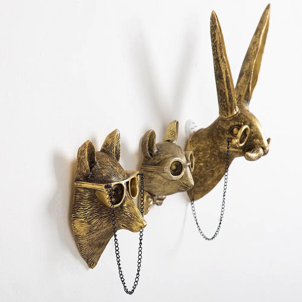 Antique Animal Wall Decorative Figurines - K&L Trending Products