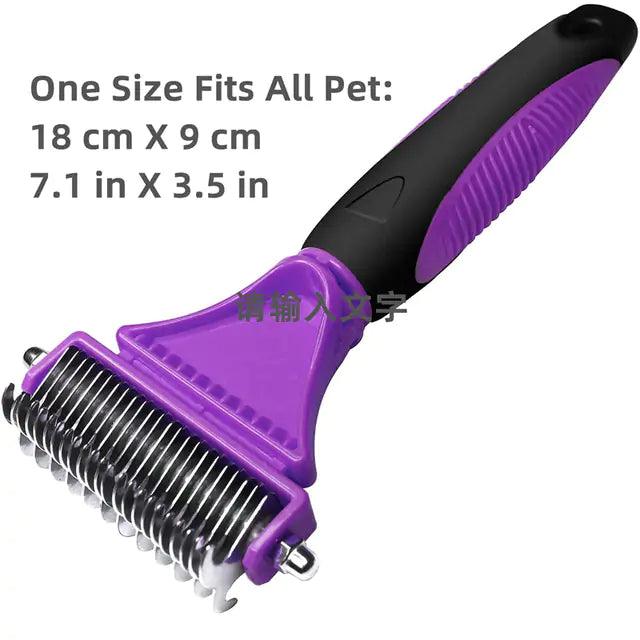 Pumpkin Pet Brush, Self Cleaning Slicker Brush - K&L Trending Products