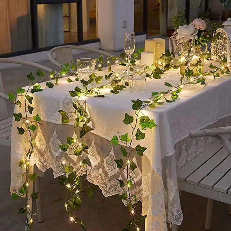 Green Leaf String Lights - K&L Trending Products