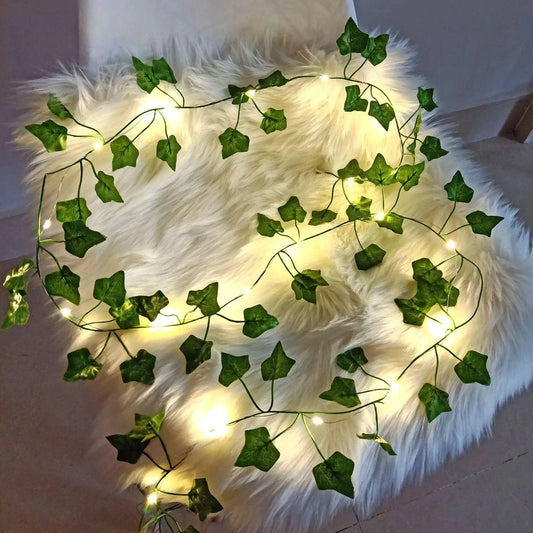 Green Leaf String Lights - K&L Trending Products