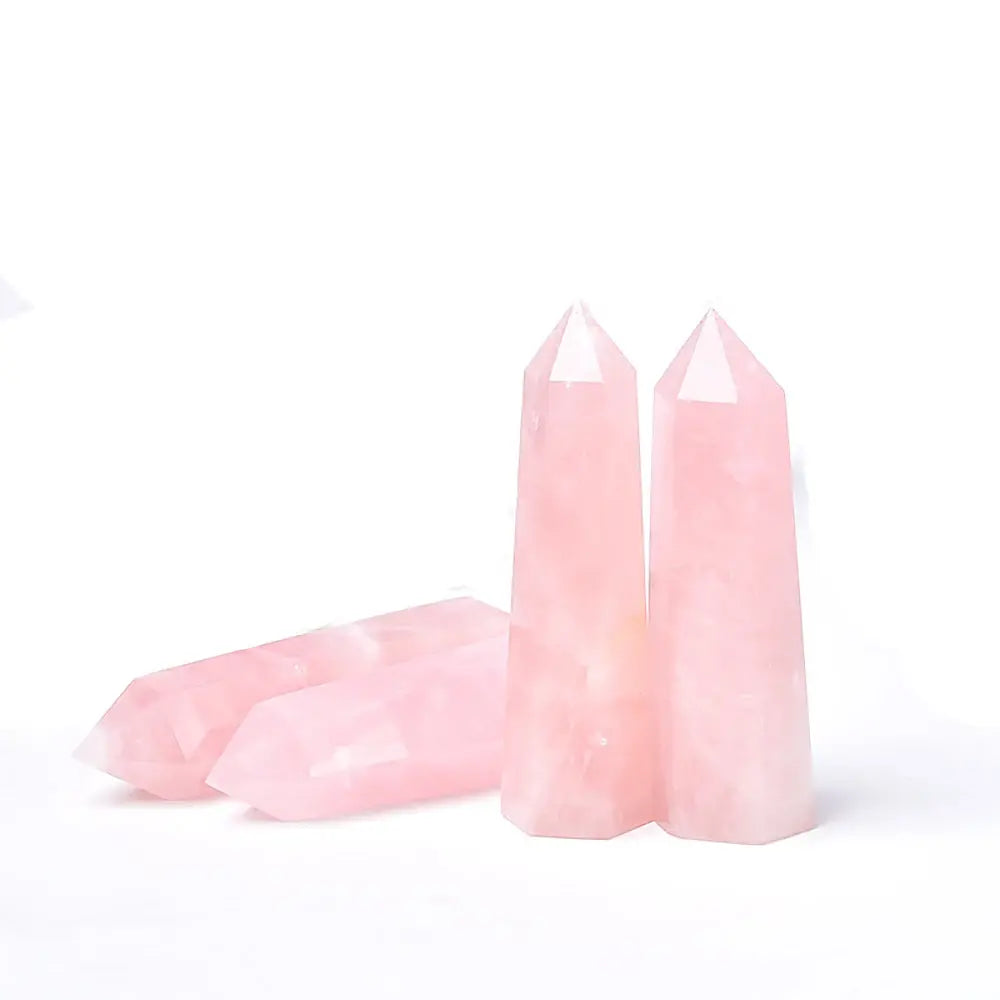 Rose Quartz Crystal Obelisk - K&L Trending Products