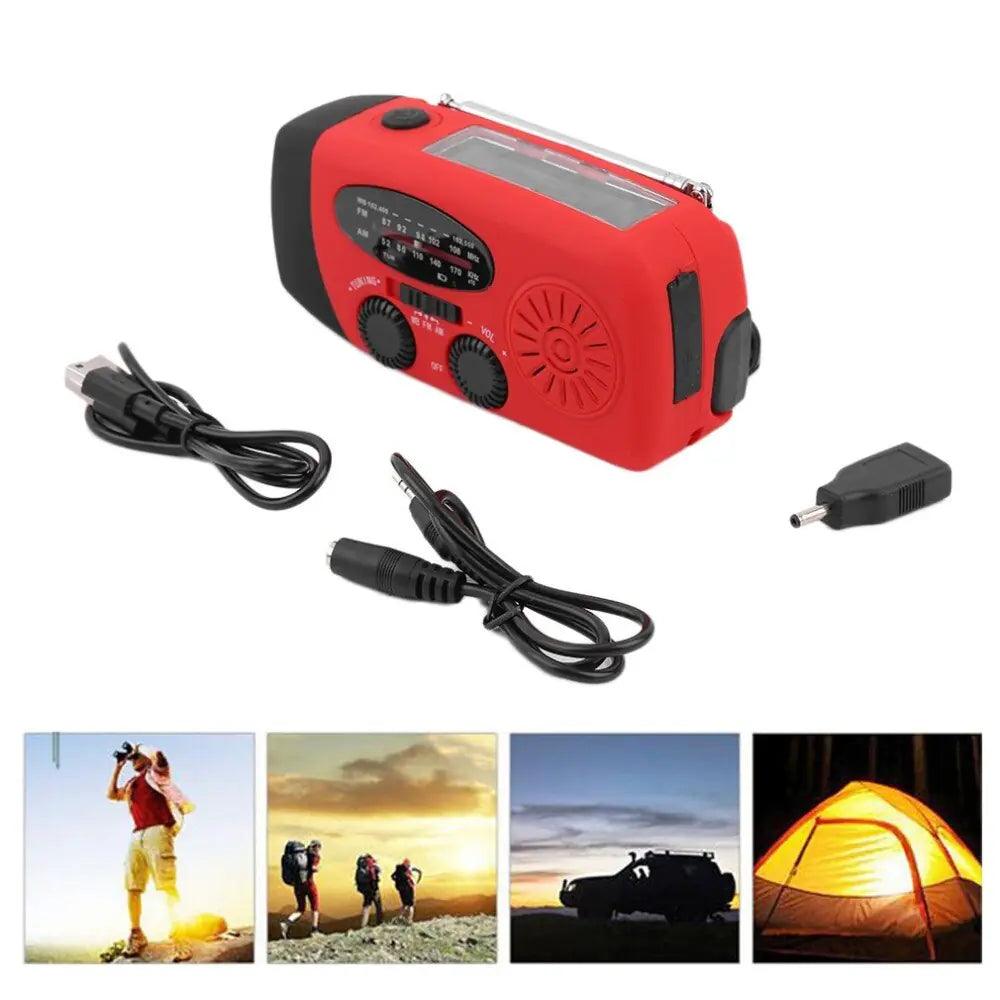 Portable Emergency Radio LED Flashlight - K&L Trending Products