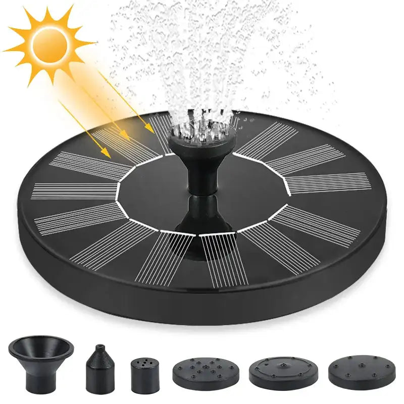 Mini Solar Water Fountain Pool Pond