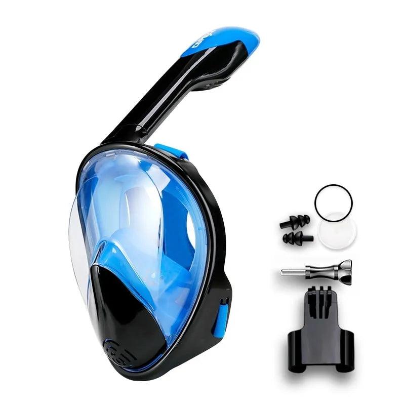 Full Face Scuba Diving Snorkel Goggles - K&L Trending Products