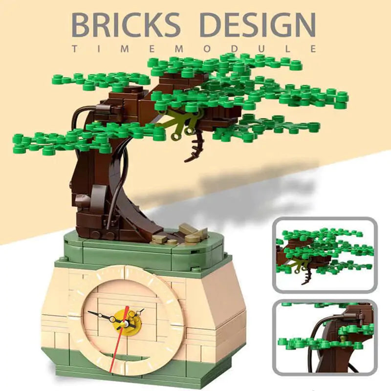 Bonsai Clock Building Blocks - K&L Trending Products