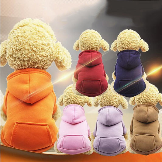 Soft Fleece Pet Dog Hoodie - K&L Trending Products