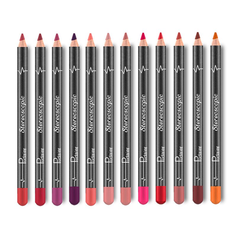 12 Colors Lip Liner Pencil - K&L Trending Products