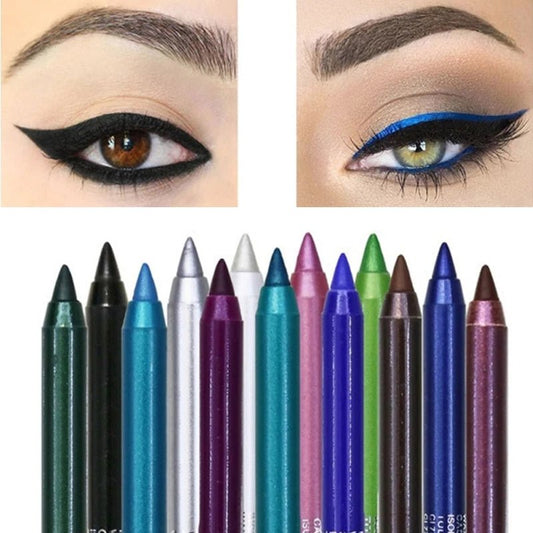 14 Colors Long-lasting Eye Liner - K&L Trending Products