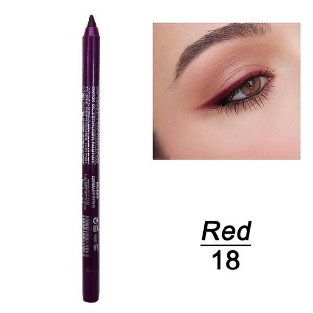 14 Colors Long-lasting Eye Liner - K&L Trending Products