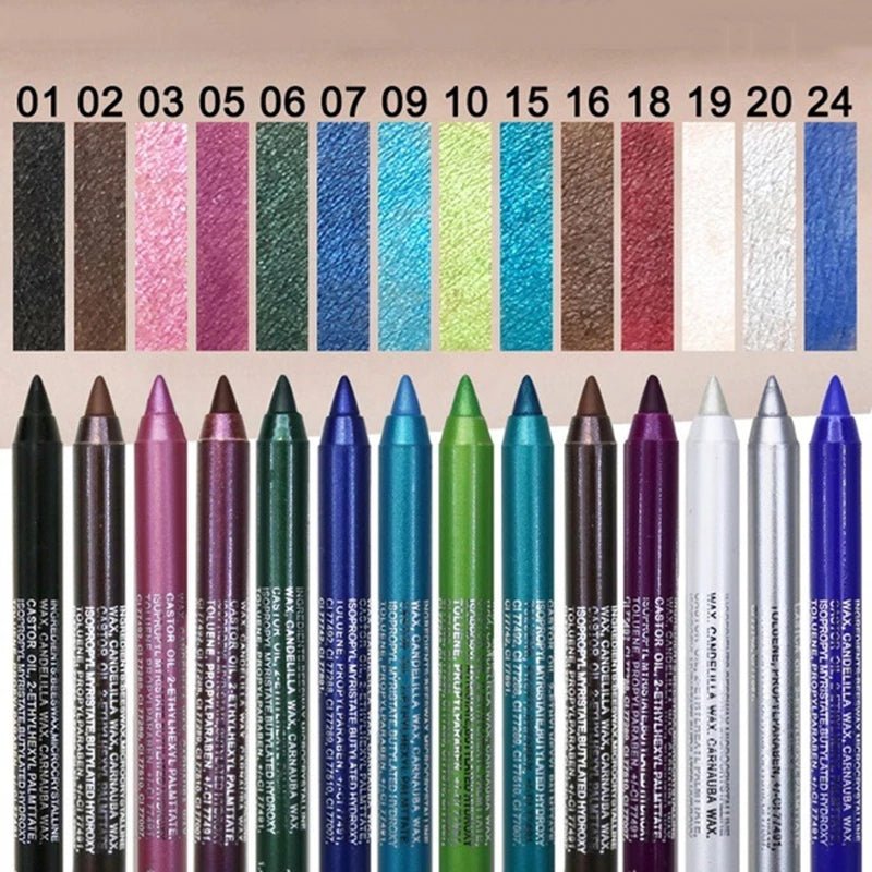 14 Colors Long-lasting Eye Liner - K&L Trending Products