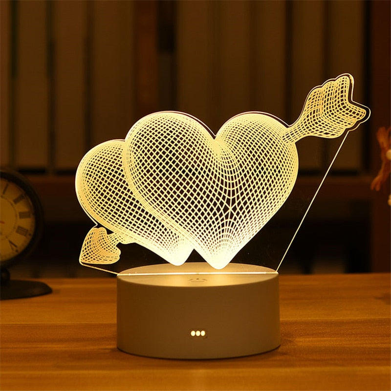 Acrylic Led Night Light - K&L Trending Products