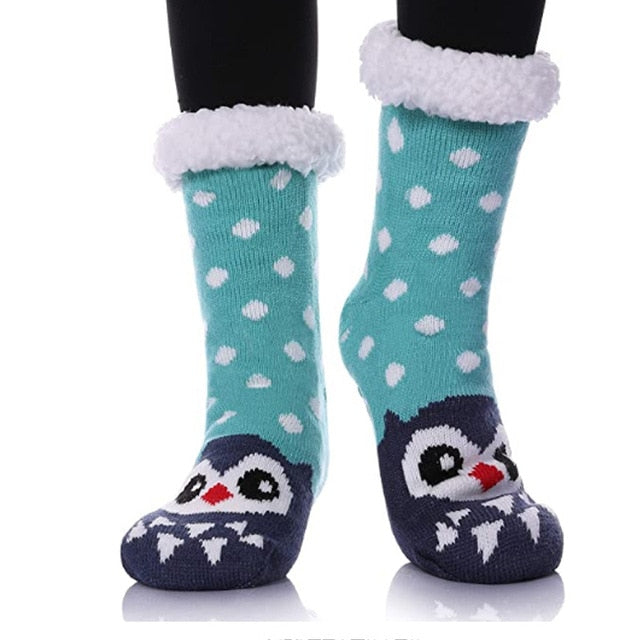 Women's Fuzzy Slipper Socks - K&L Trending Products