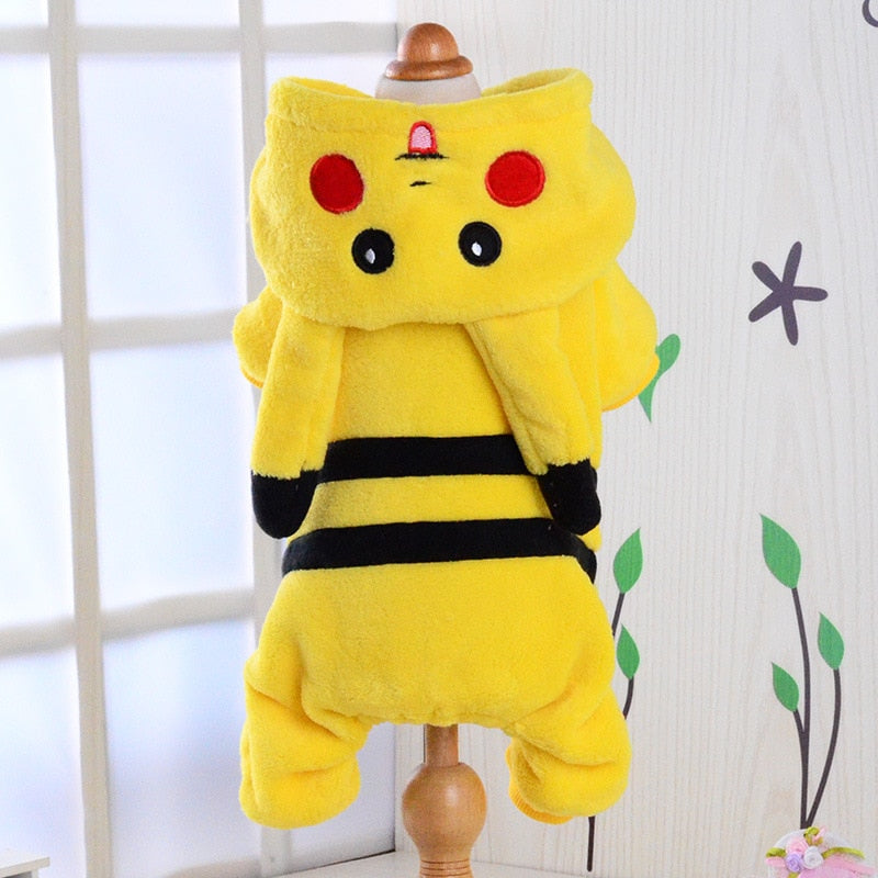 Cute Pikachu Pet Winter Jacket - K&L Trending Products