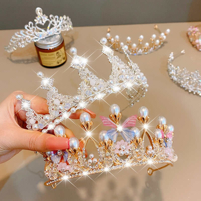 Princess Crystal Tiaras and Crowns - K&L Trending Products