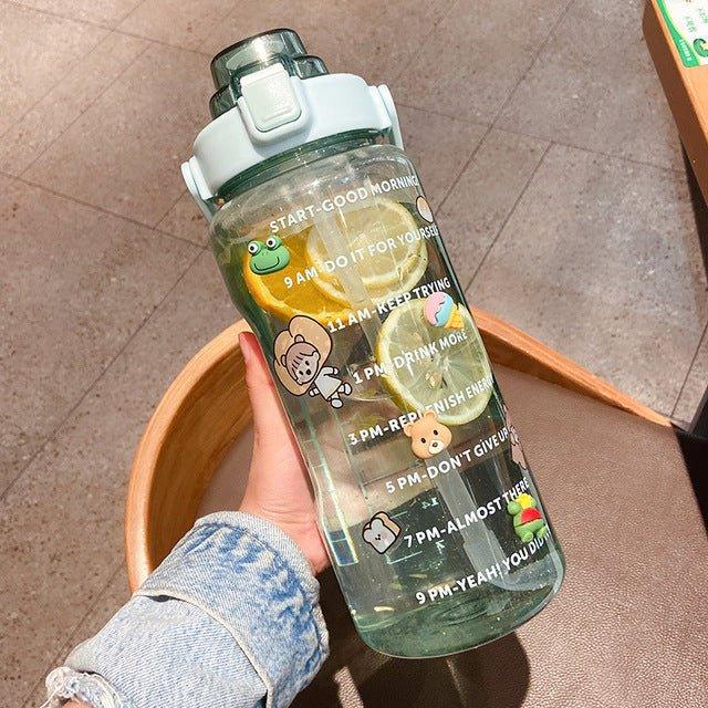 2L Portable Large-Capacity Water Bottle - K&L Trending Products