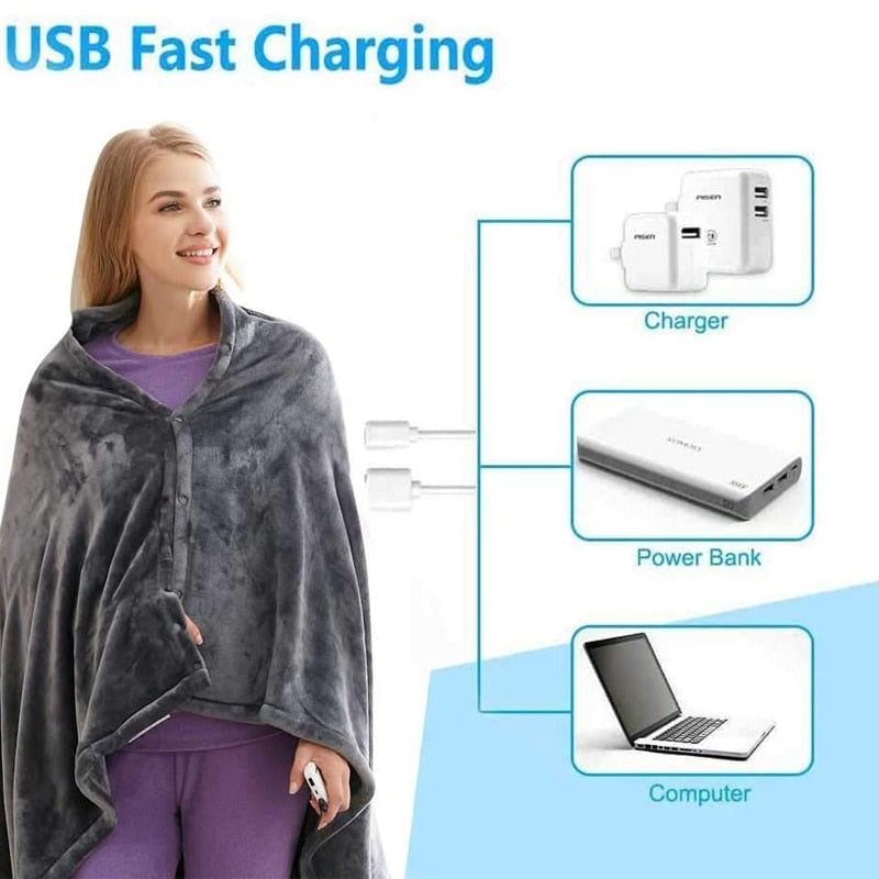 USB Electric Heating Blanket - K&L Trending Products