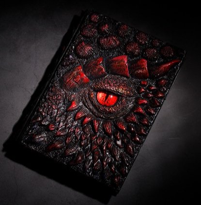 3D Dragon Embossed Diary - K&L Trending Products