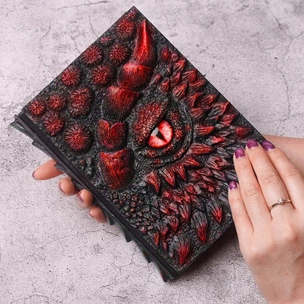 3D Dragon Embossed Diary - K&L Trending Products