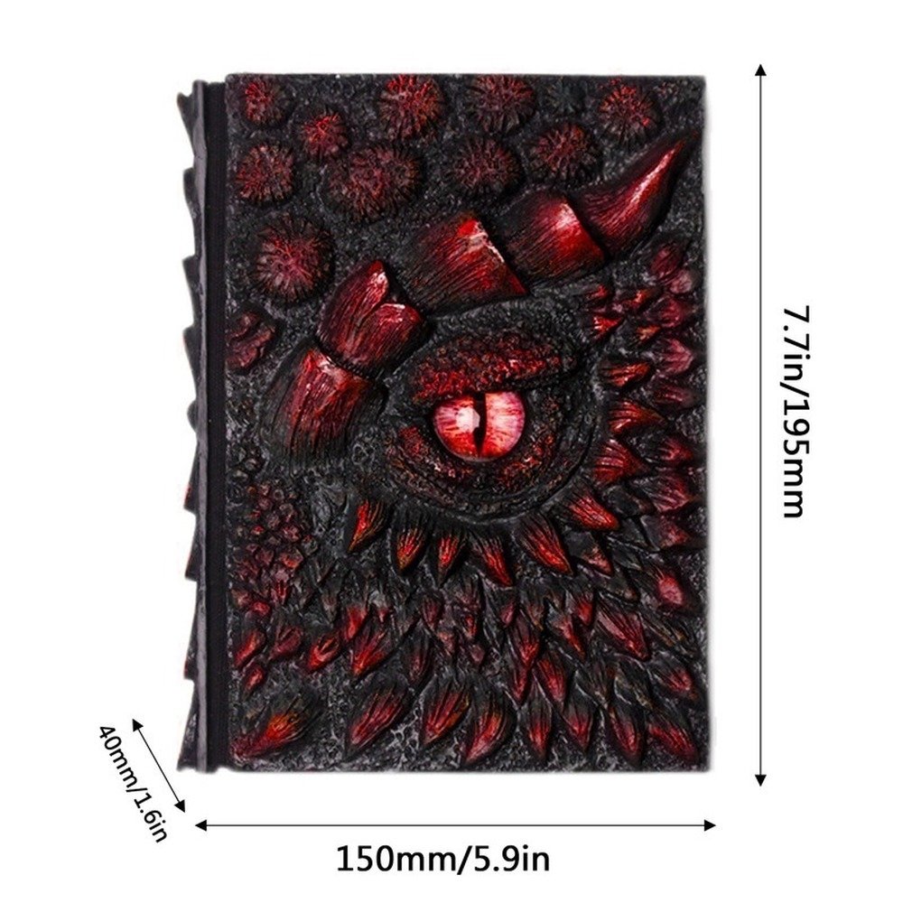 3D Dragon Embossed Diary - K&L Trending Products