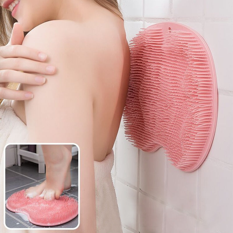 Bath Mat Back Massage Silicone Brush - K&L Trending Products