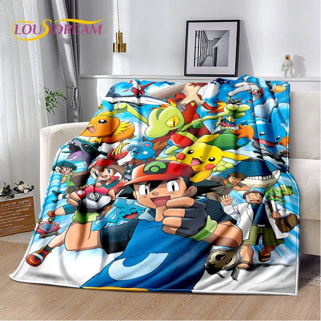 Pokemon Soft Plush Blanket - K&L Trending Products