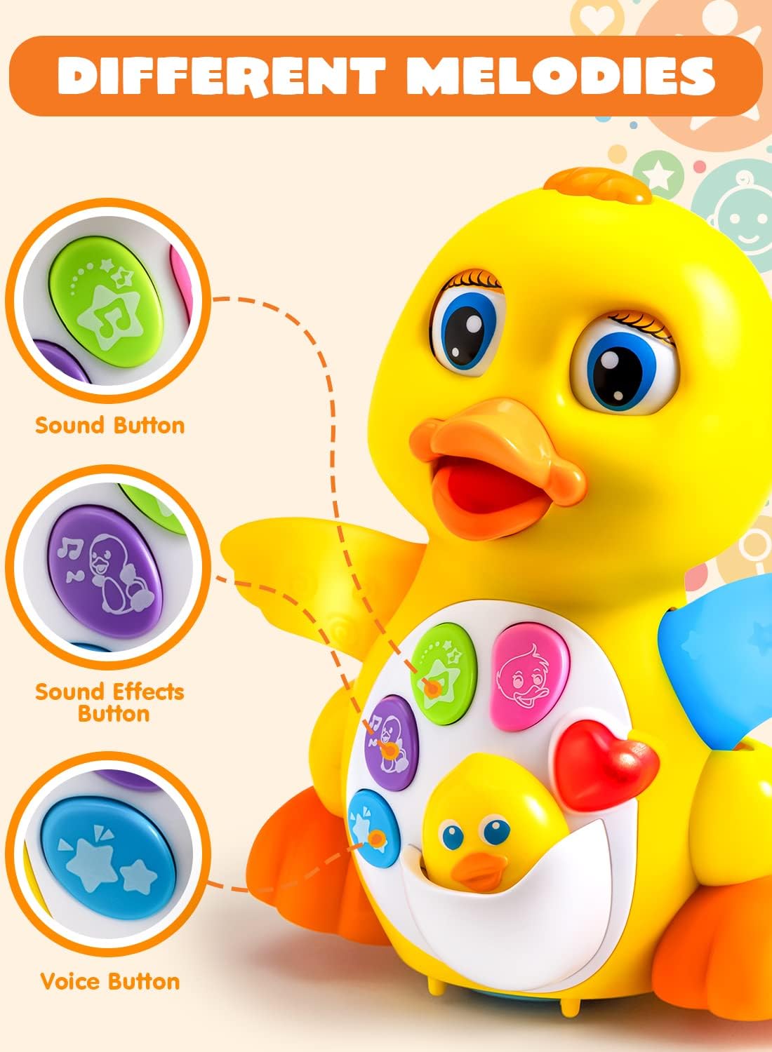 Baby Musical Duck Toy - K&L Trending Products