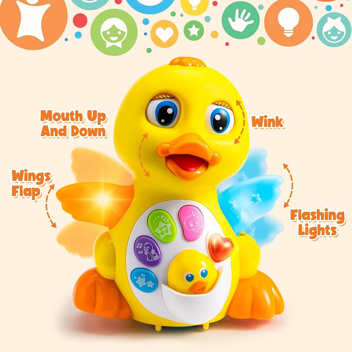 Baby Musical Duck Toy - K&L Trending Products
