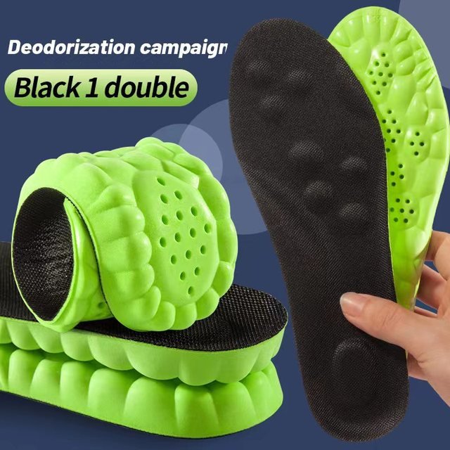 4D Latex Sport Support Running Insoles - K&L Trending Products