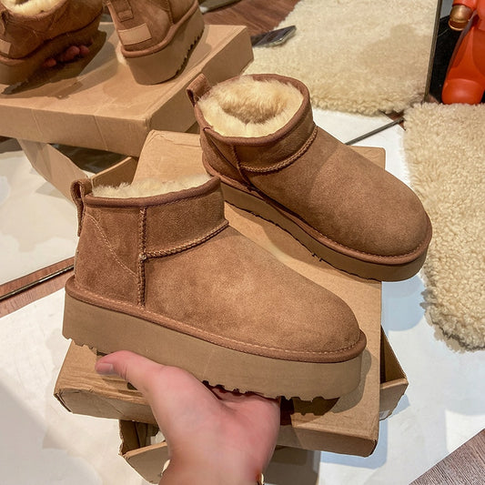 Anti-skid Sheepskin Snow Boots - K&L Trending Products