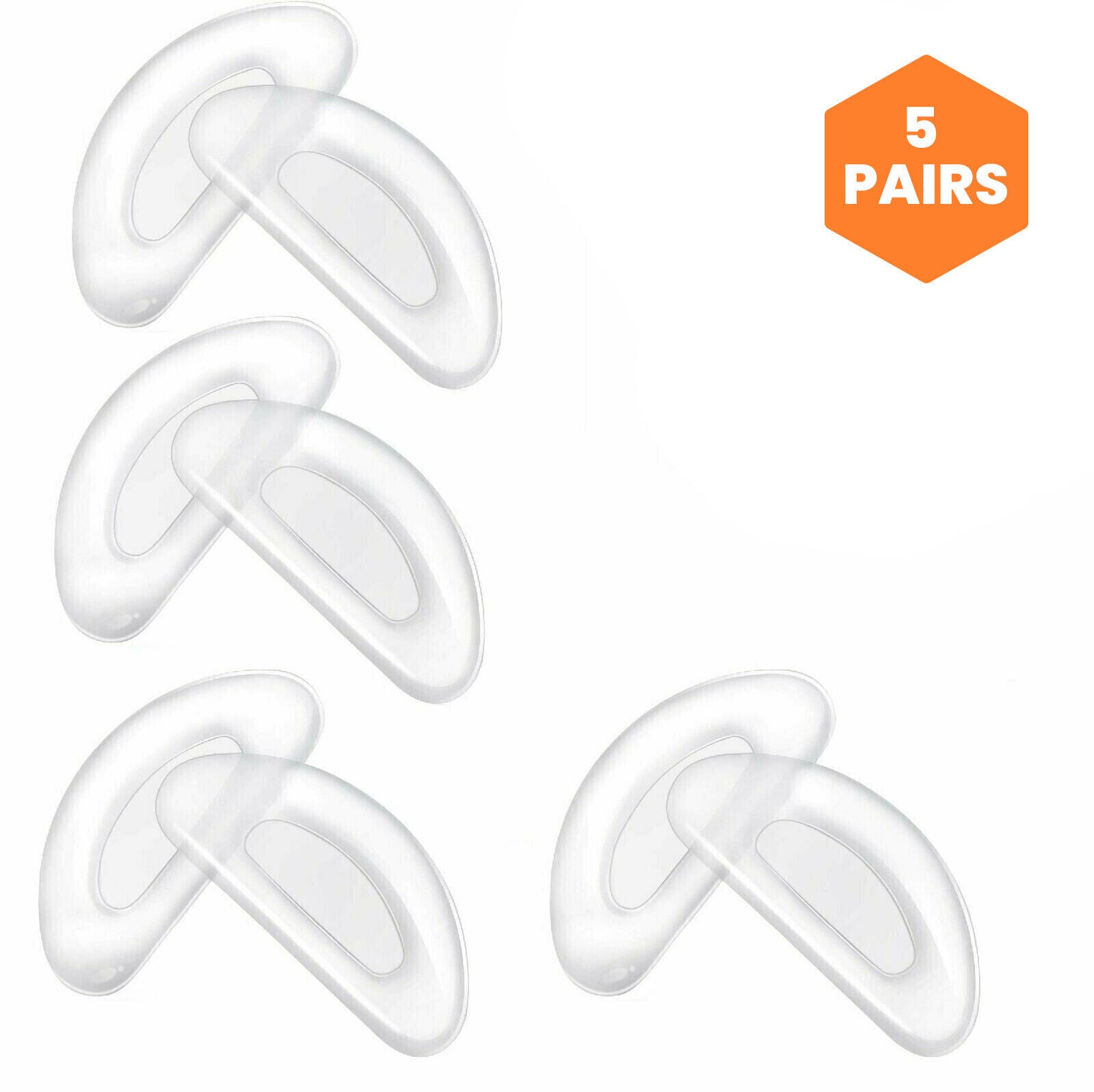 5 Pairs Anti-Slip Nose Pads For Eyeglasses - K&L Trending Products