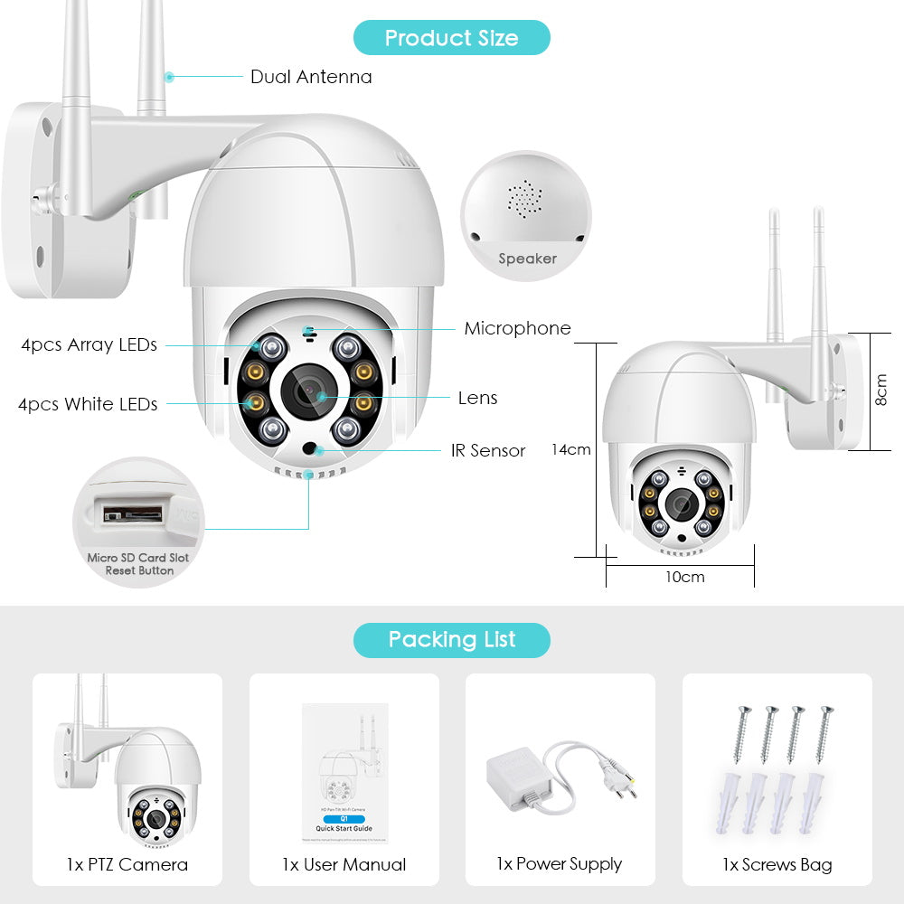 Cameras Security 360/ 4K - K&L Trending Products