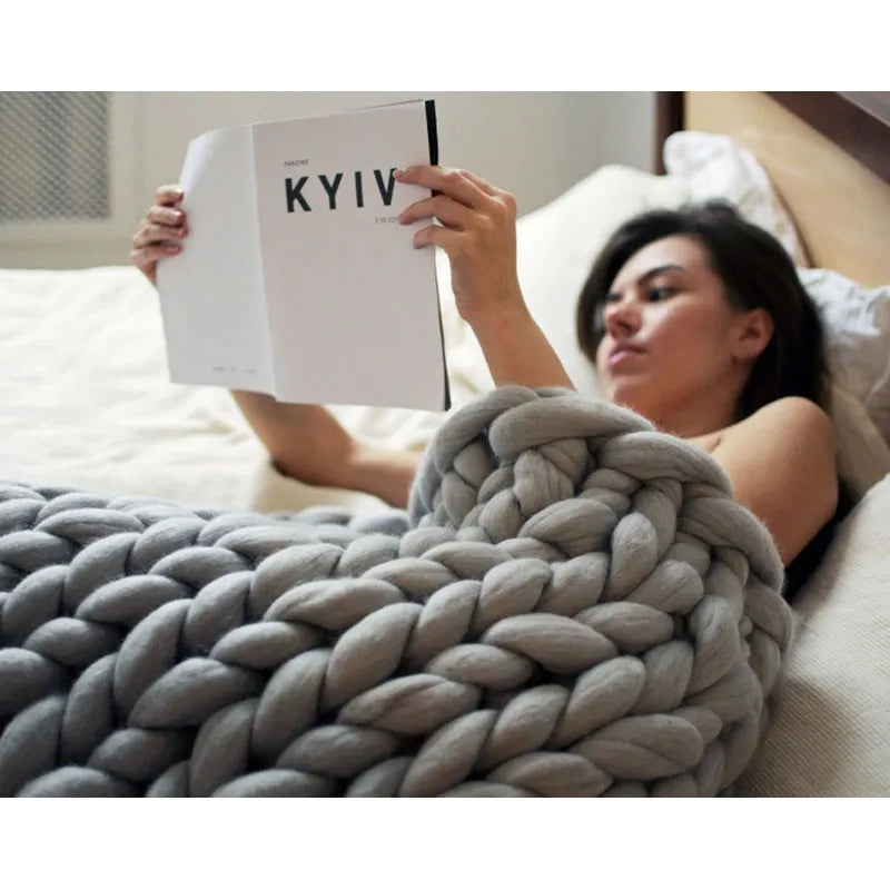 Zen Weighted Knitted Blanket - K&L Trending Products