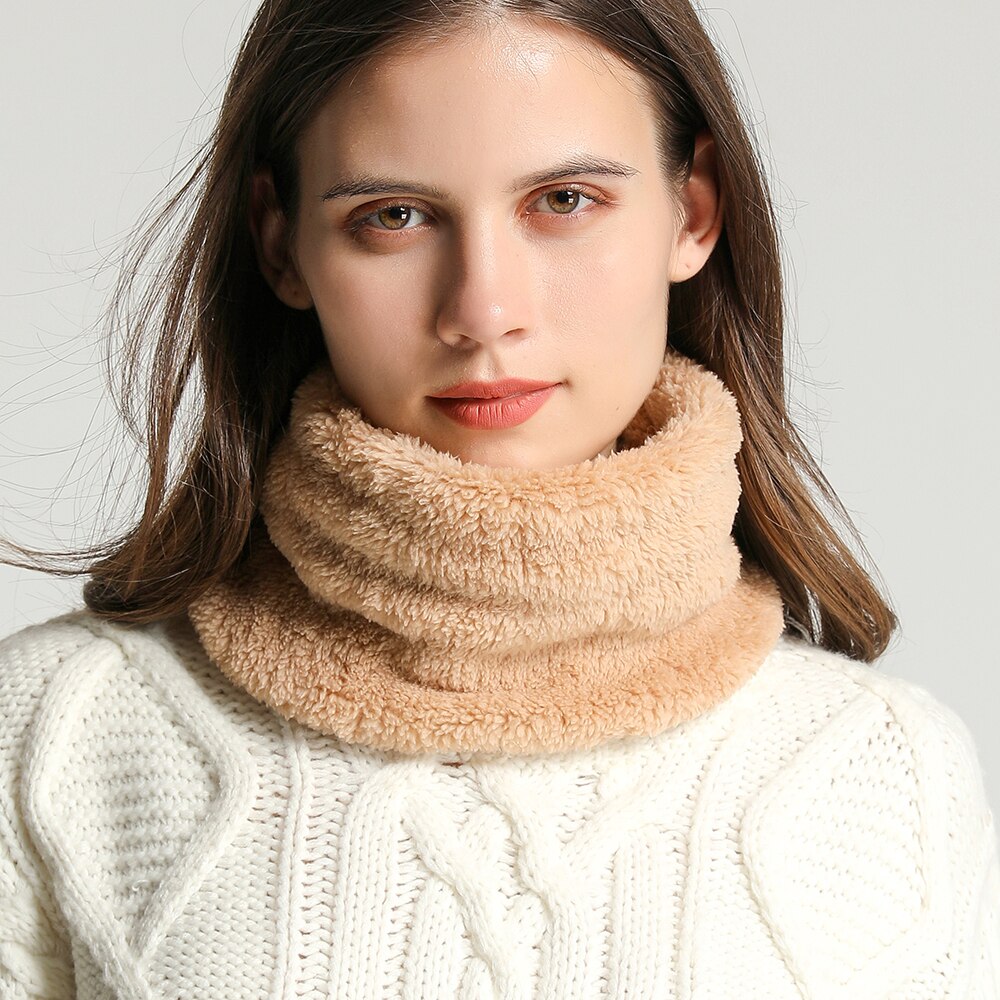 Solid Thick Plush Ring Scarf - K&L Trending Products