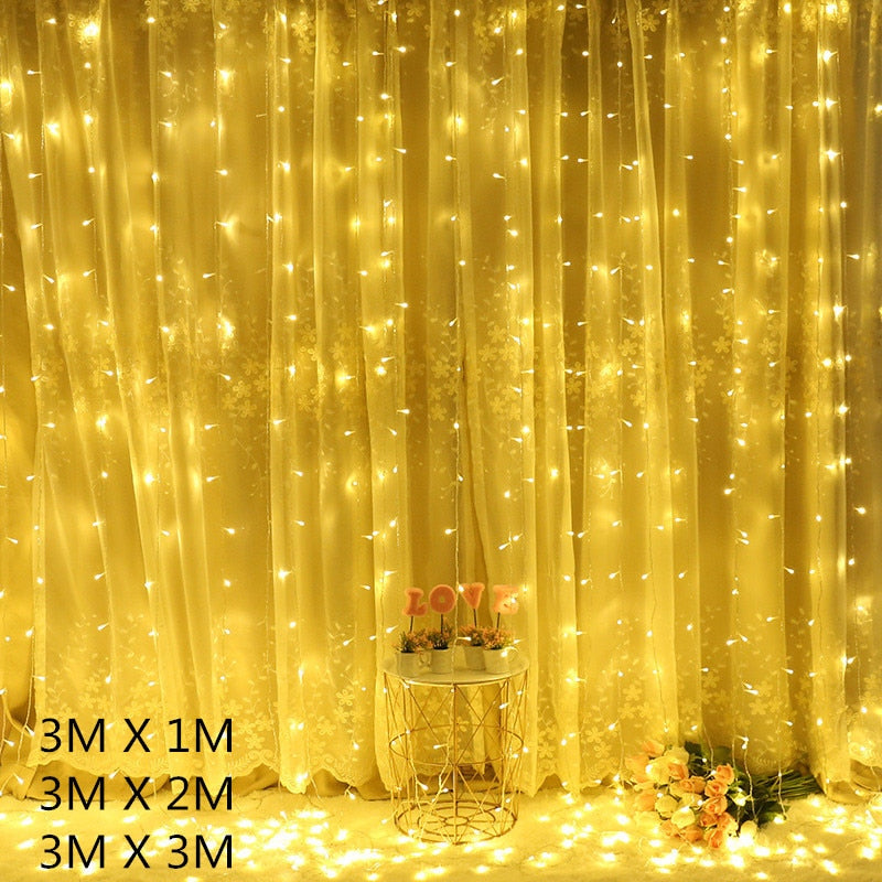 LED Curtain Garland Lights - K&L Trending Products