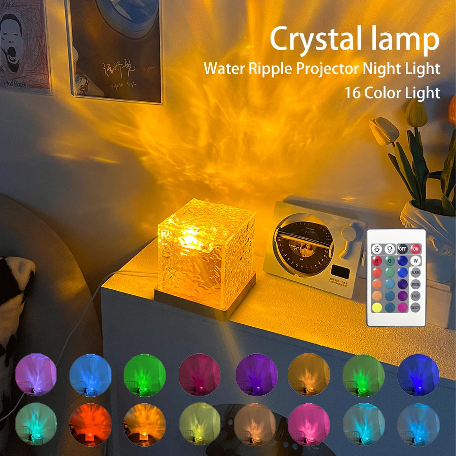 RippleMotion Crystal Lamp - K&L Trending Products