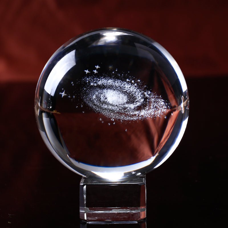 6/8cm Galaxy Miniature 3D Crystal Ball - K&L Trending Products