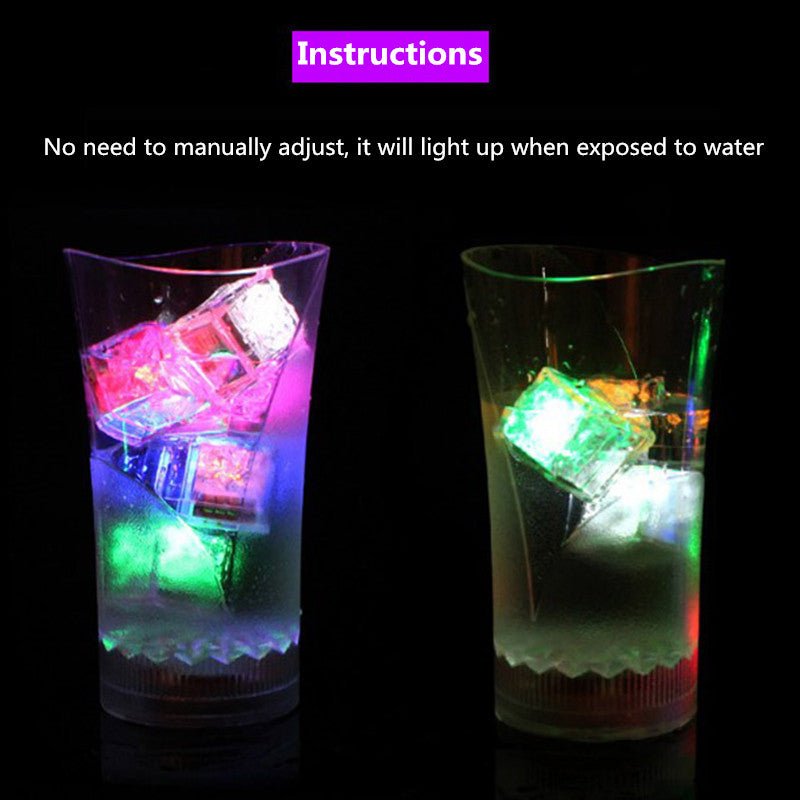 6pcs LED Glowing Ice Cubes - K&L Trending Products