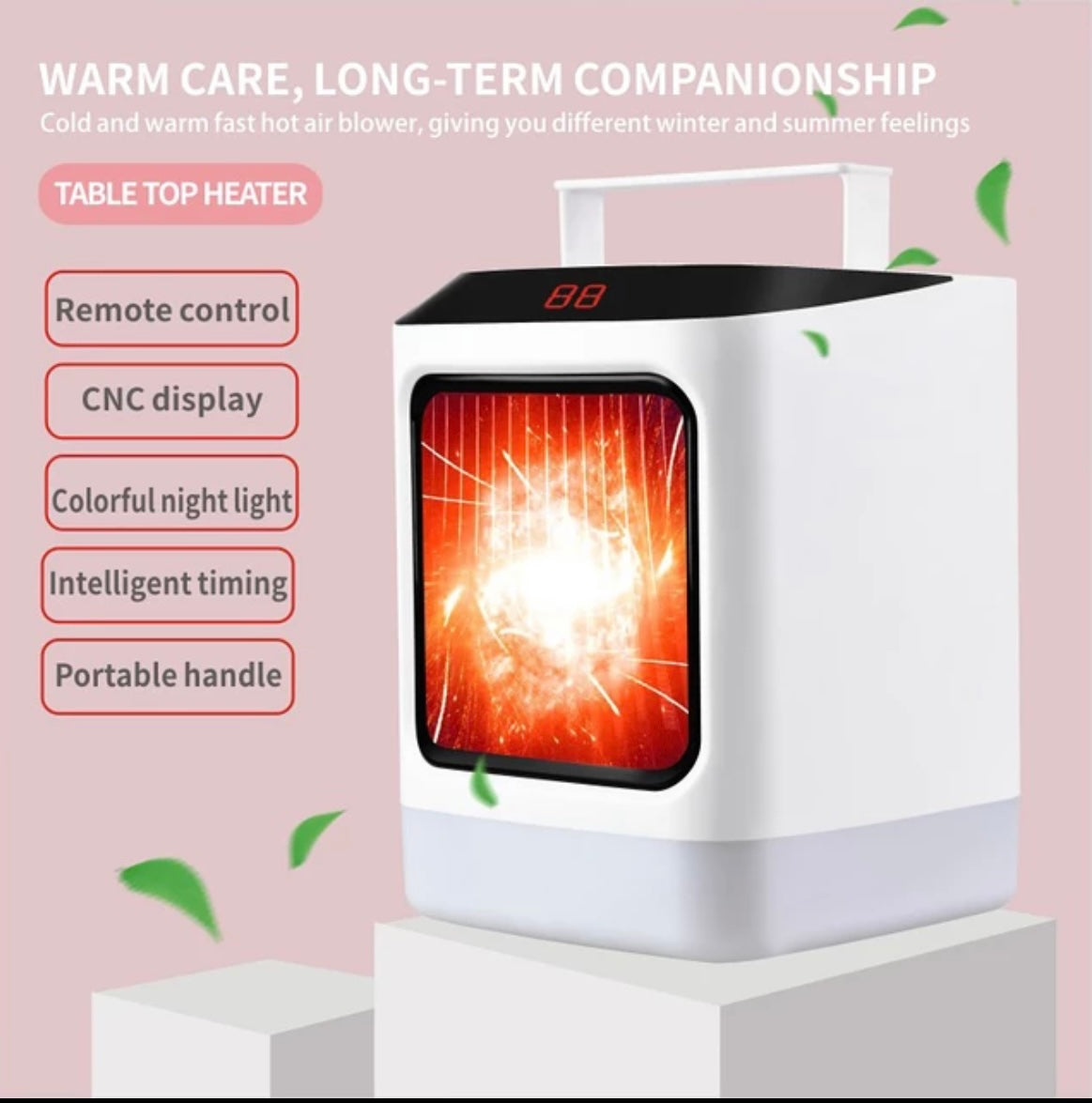 Relaxin Products Premium Portable 2-in-1 Space Heater and Cooler - K&L Trending Products