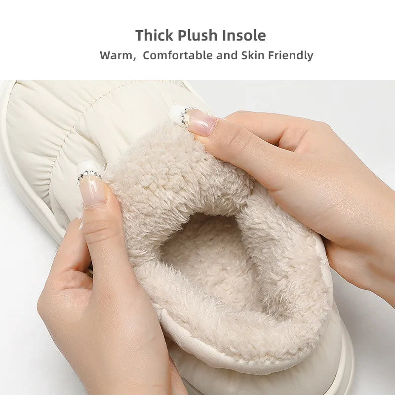 Thick Plush Unisex Flats - K&L Trending Products