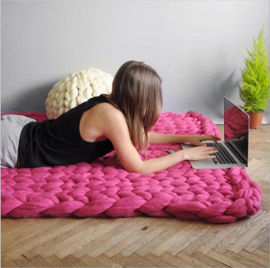 Zen Weighted Knitted Blanket - K&L Trending Products